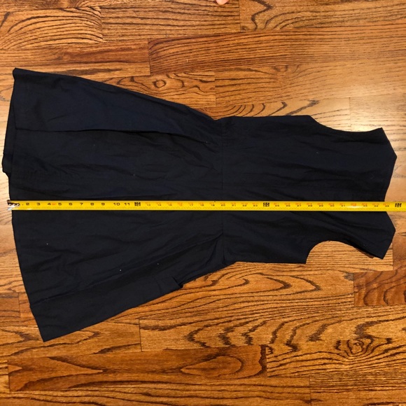 Theory Navy Front Zipper Dress 6 - Picture 7 of 8